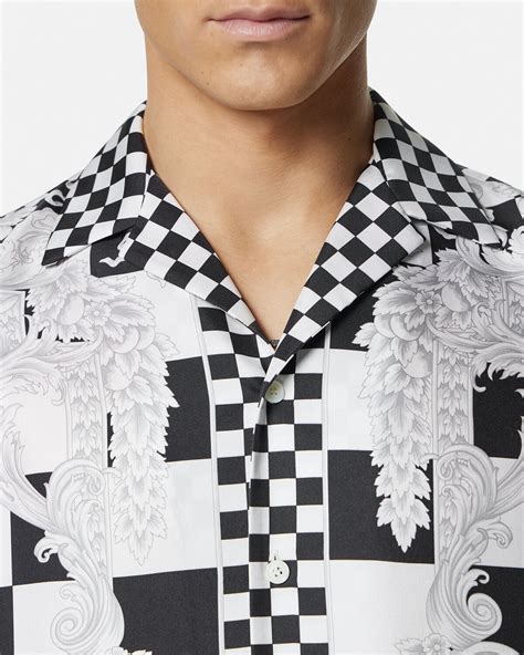 versace medusa poloshirt|Versace Medusa contrasto shirts.